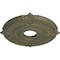 Ekena Millwork Attica Ceiling Medallion (Fits Canopies up to 5"), Hand-Painted Spartan Stone, 18"OD x 4"ID x 5/8"P CM18ATSSF - alternate 3